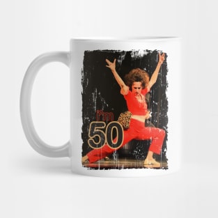 Art Drawingg i'm fifty Sally Oma Mug